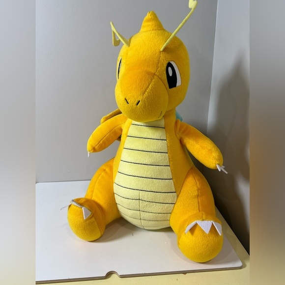 NWT RARE Benpresto Japanese Import Jumbo Pokémon Dragonite Plush Stuffed Animal - Picture 1 of 8